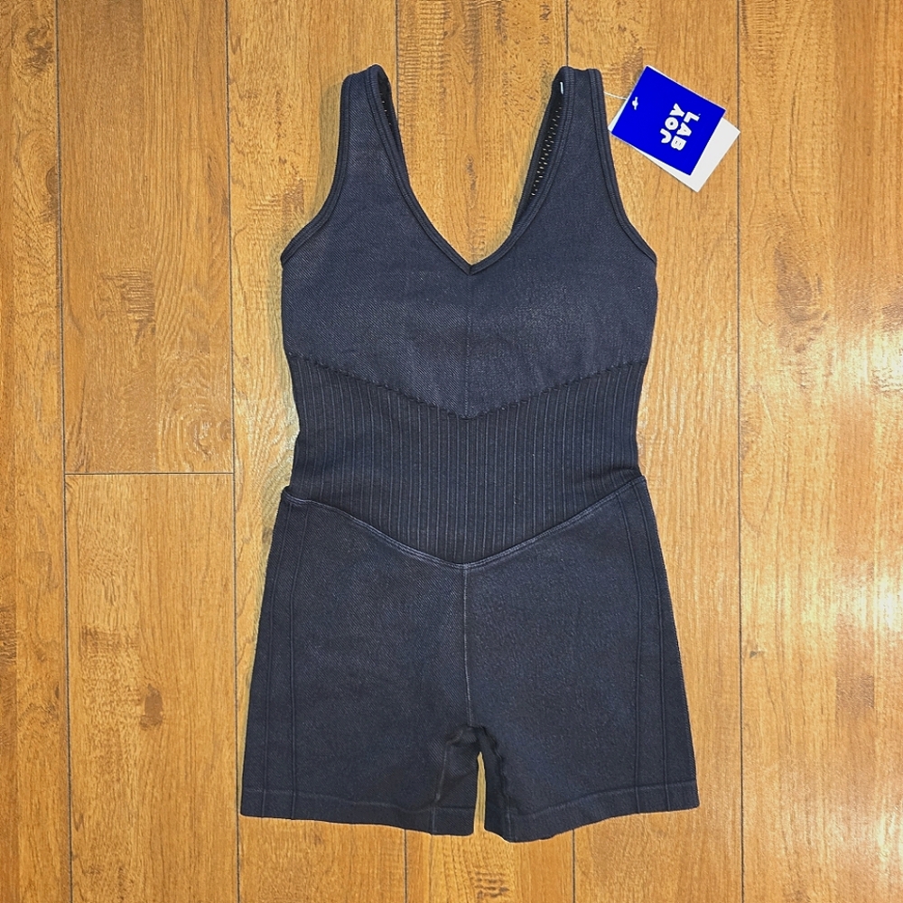 JoyLab seamless short active bodysuit size Small
